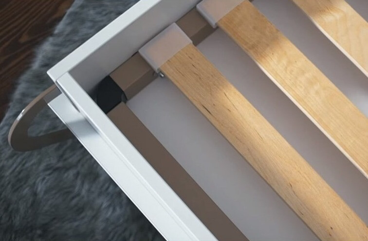 Schrankbett Concept Pro Lenart IV (Grau)