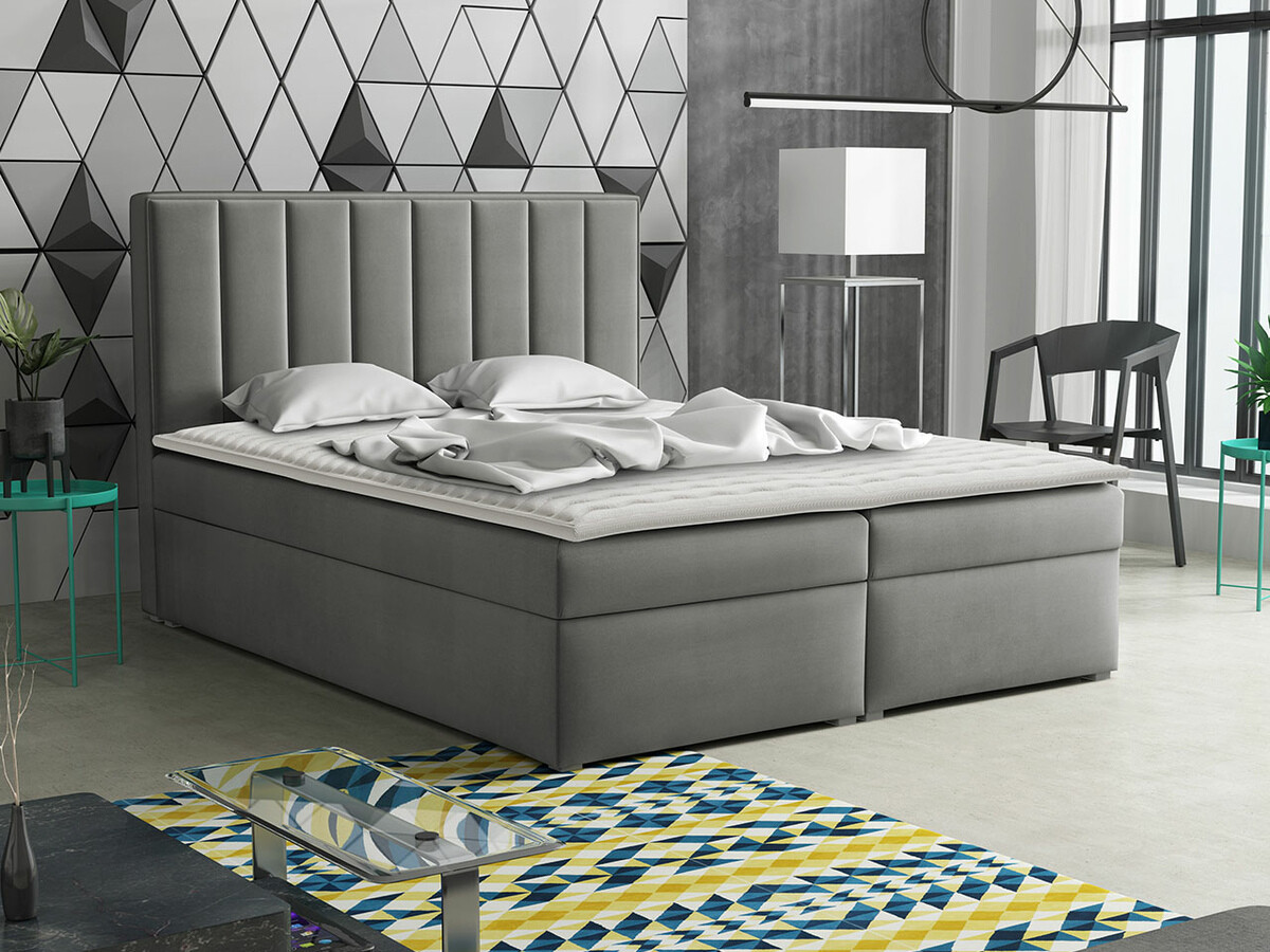 Boxspringbett Pomona 116 (Magic corduroyd 2217)