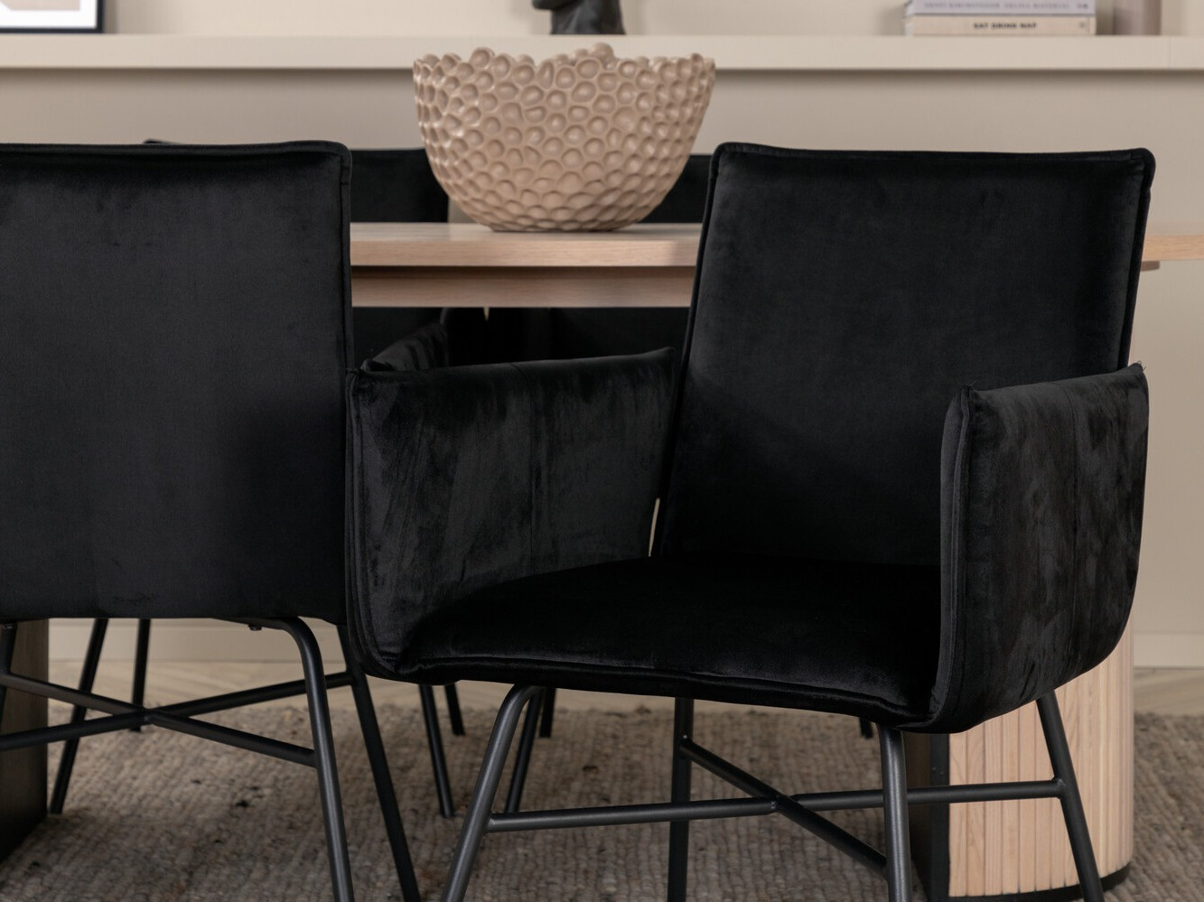 Essgruppe Dallas 2751 (Schwarz)
