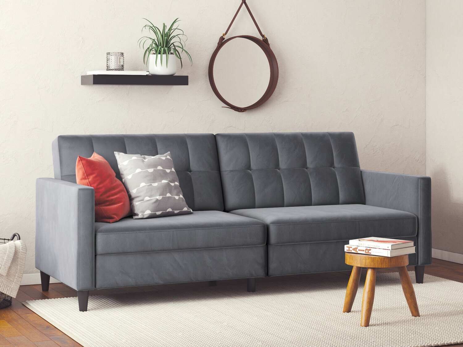 Schlafsofa Tulsa 534 (Grau)