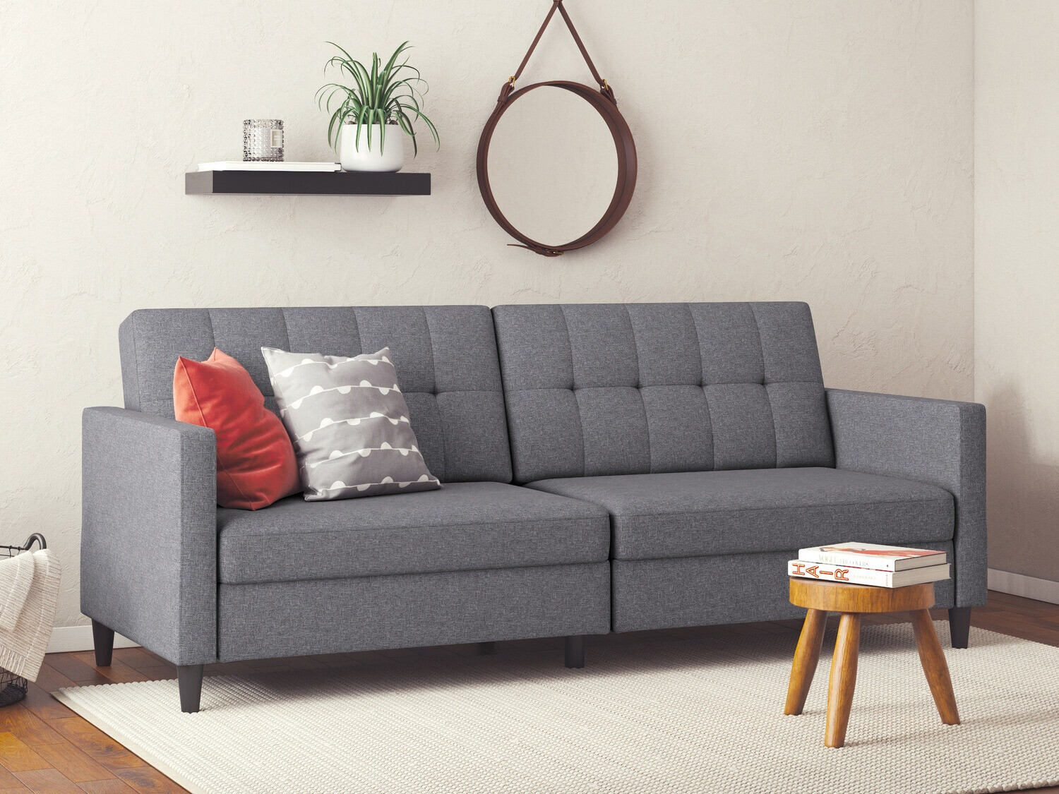 Schlafsofa Tulsa 535 (Hellgrau)