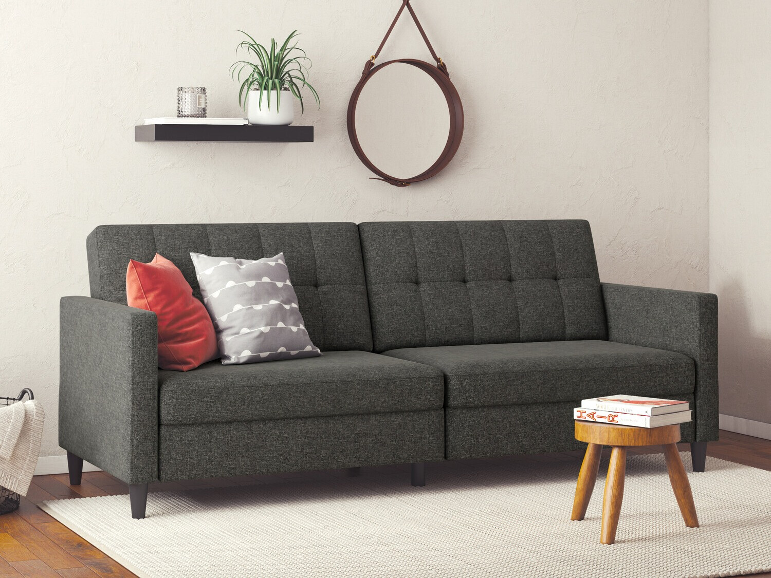 Schlafsofa Tulsa 535 (Grau)