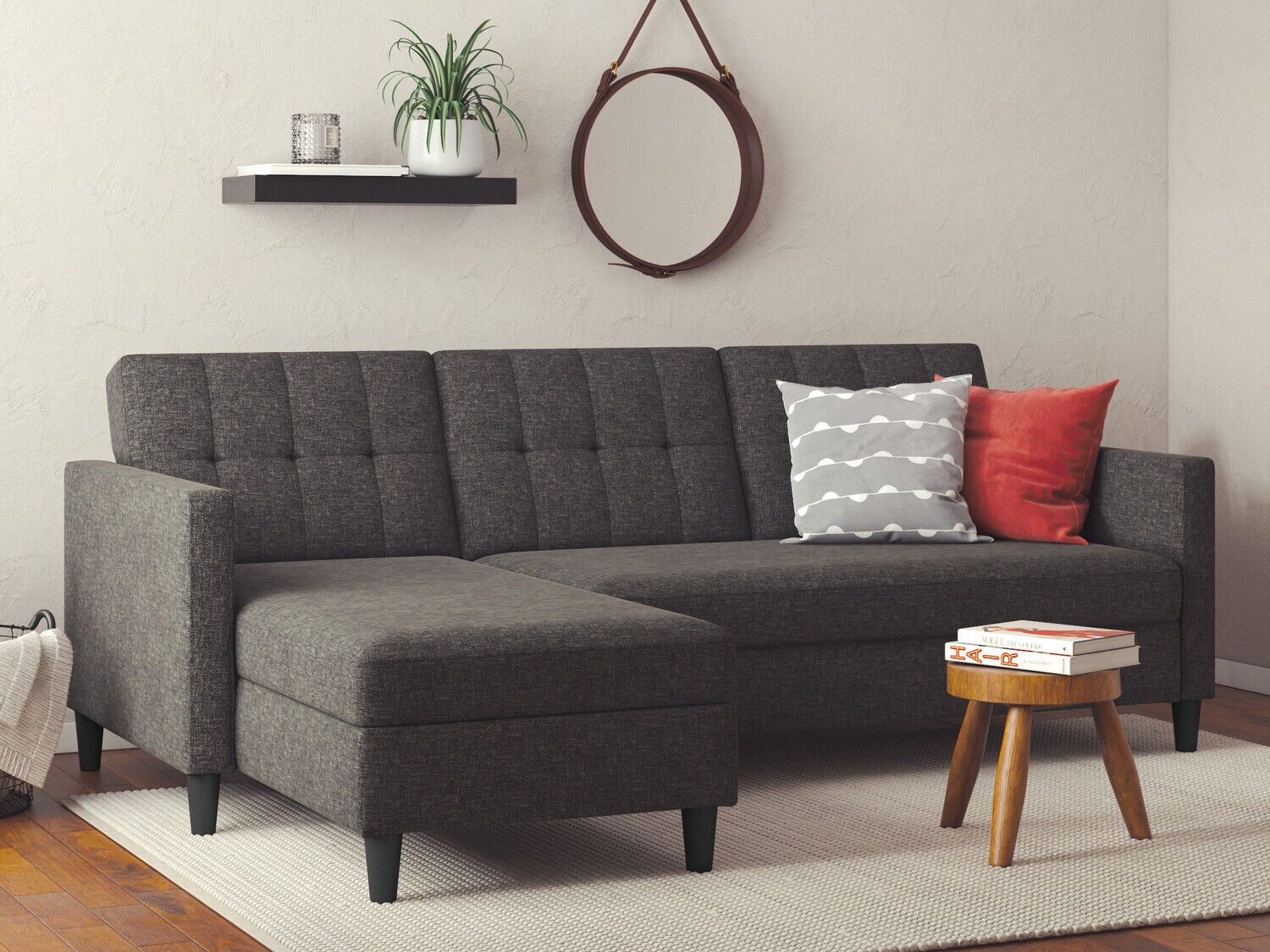 Ecksofa Tulsa 539 (Dunkelgrau)