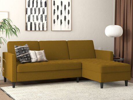 Ecksofa Tulsa 541 (Dunkelgelb)