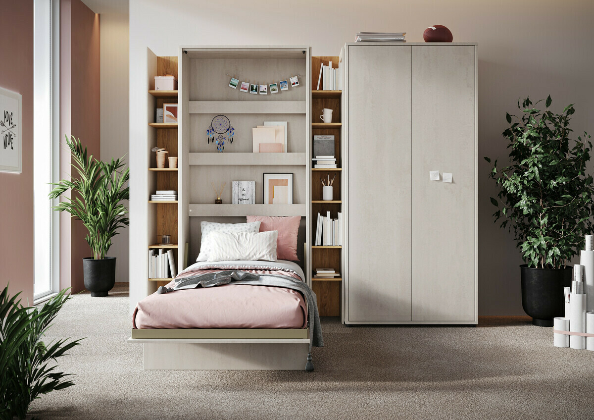 Schrankbett Concept Pro Lenart I (90 x 200 cm)