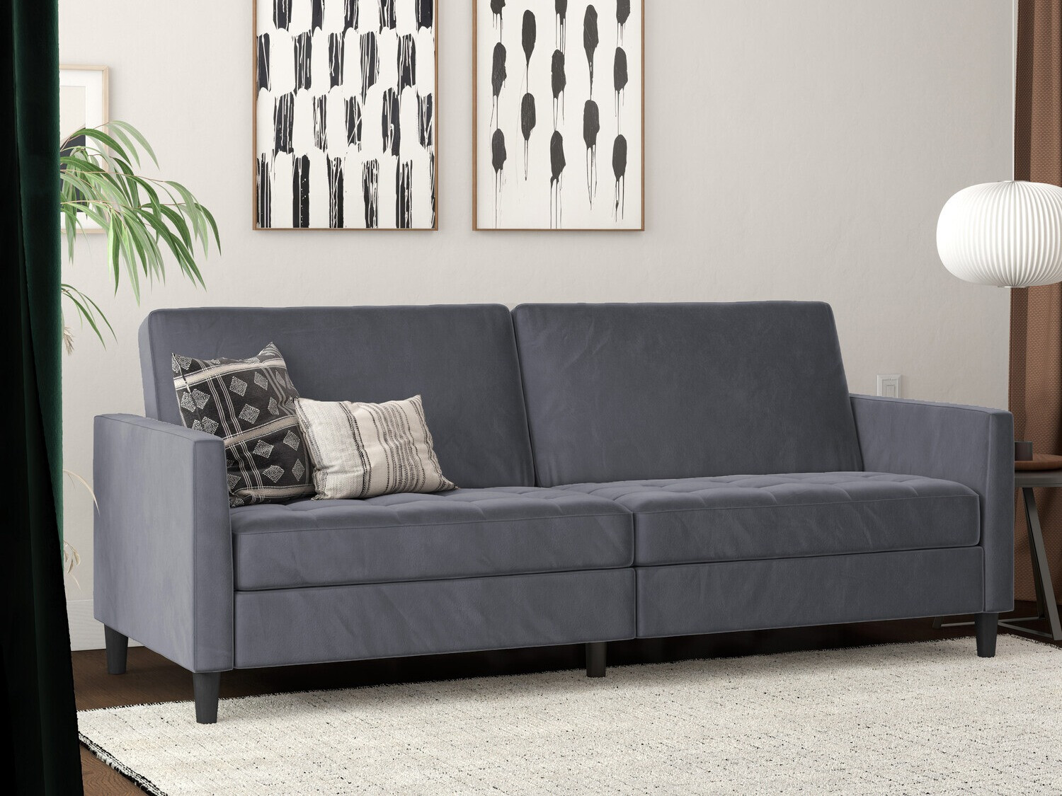 Schlafsofa Tulsa 542 (Grau)