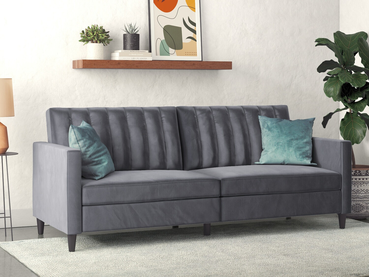 Schlafsofa Tulsa 546 (Grau)