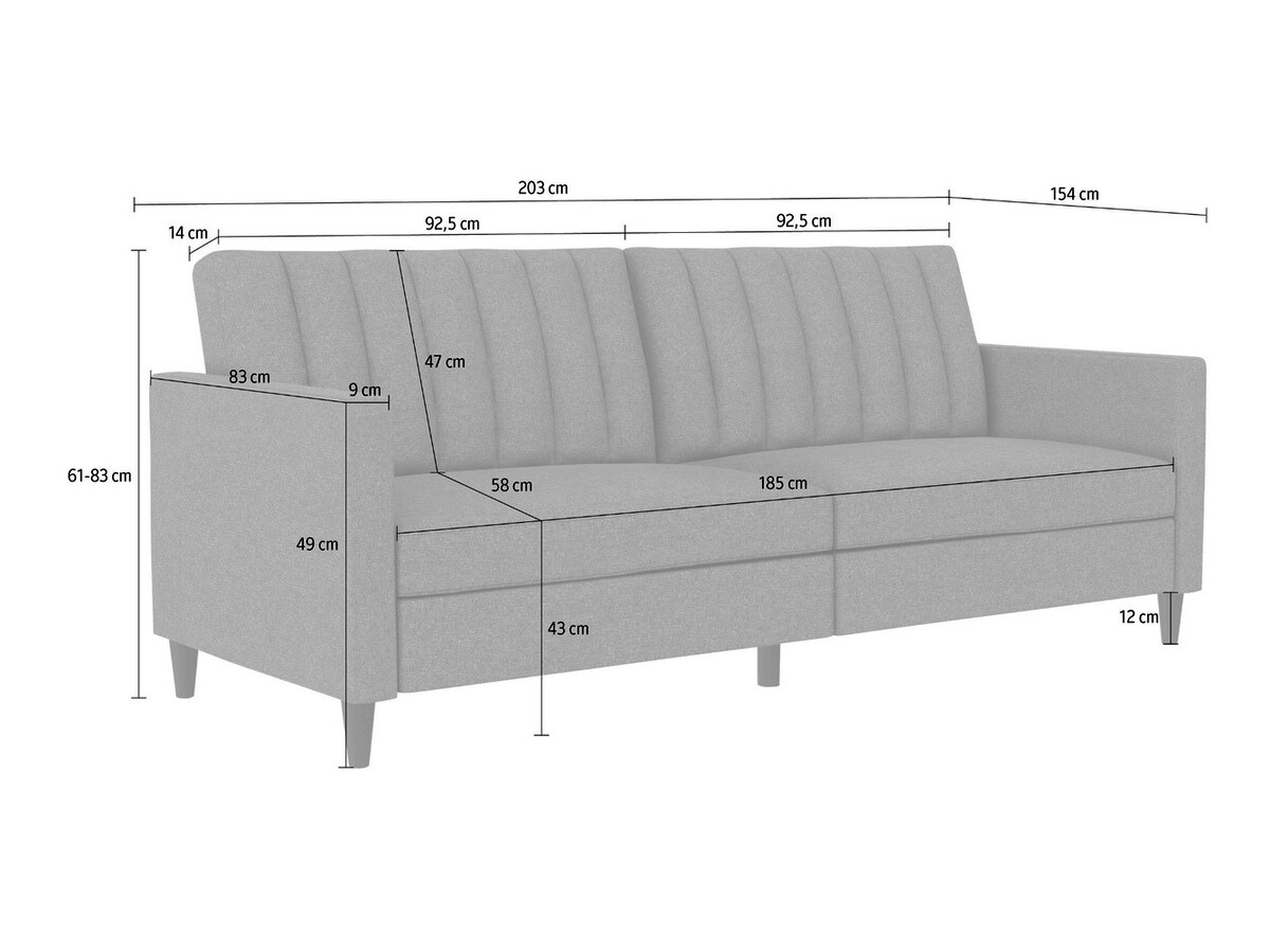 Schlafsofa Tulsa 546 (Grün)