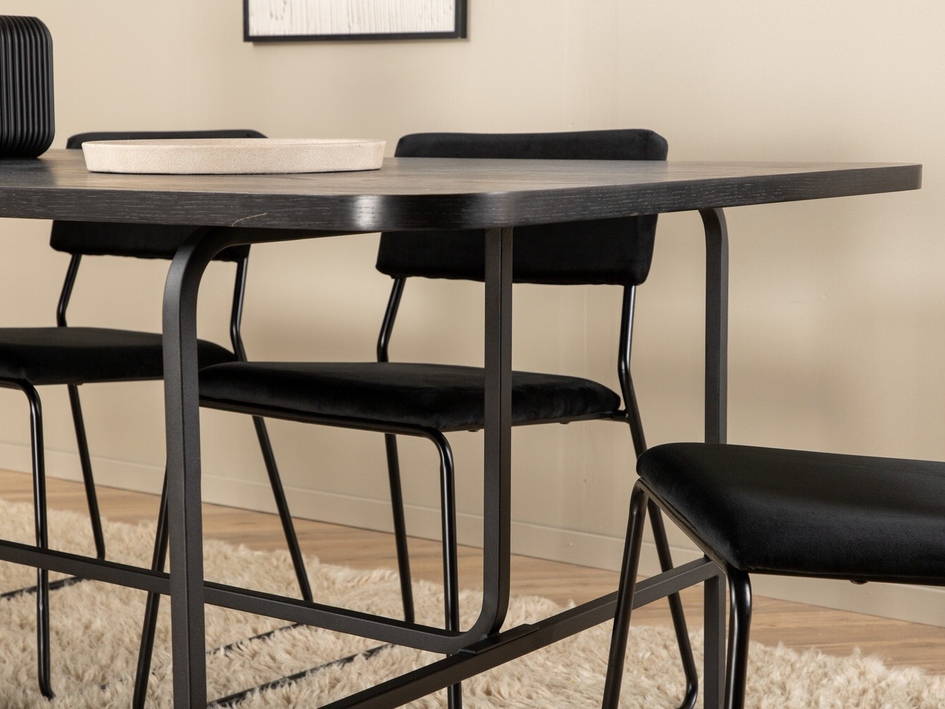 Essgruppe Dallas 2790 (Schwarz)