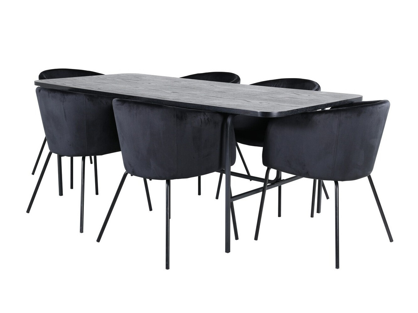 Essgruppe Dallas 2794 (Schwarz)