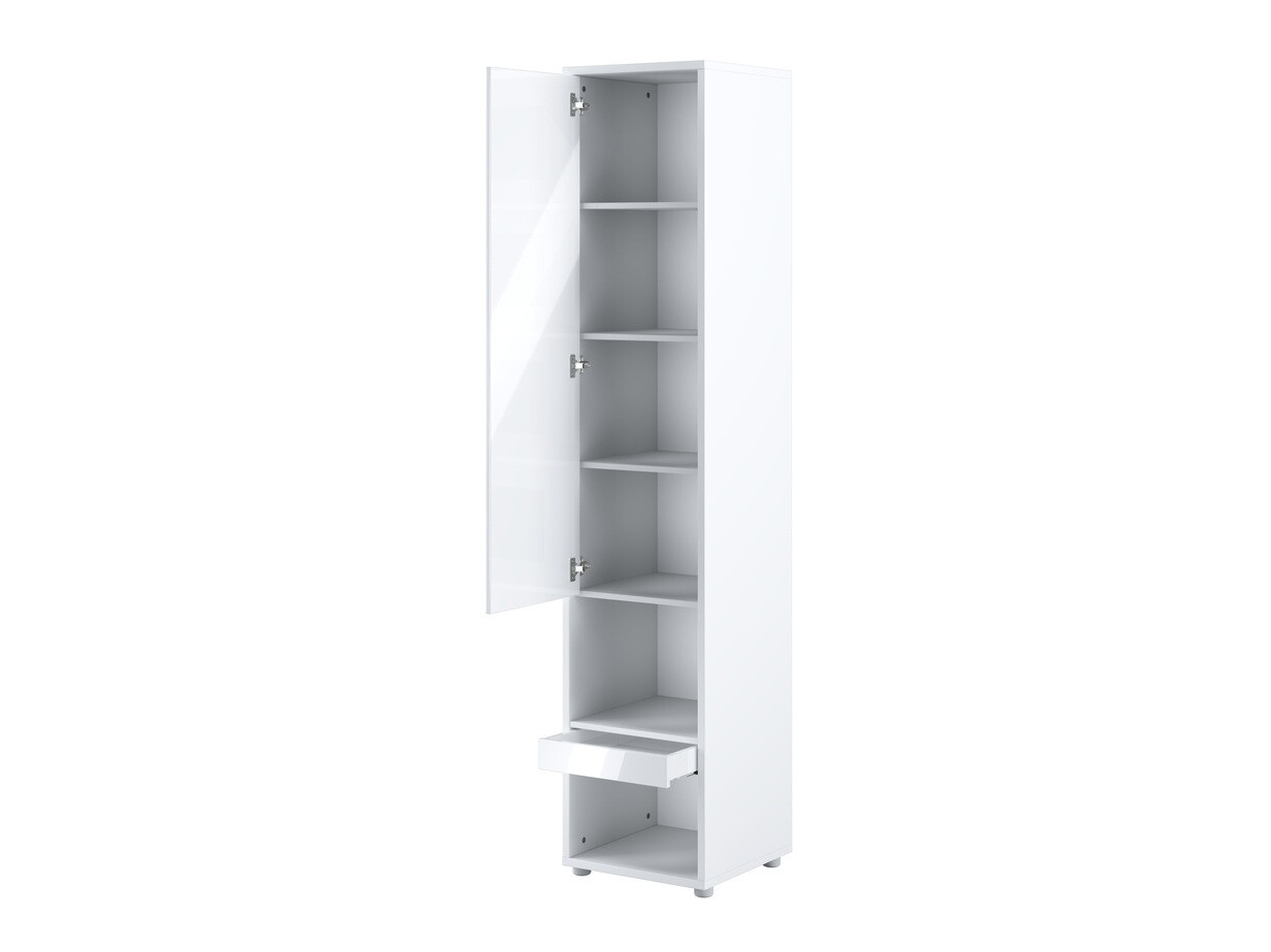 Möbel-Set Concept Pro Lenart XI (Weiss glänzend + Weiss)