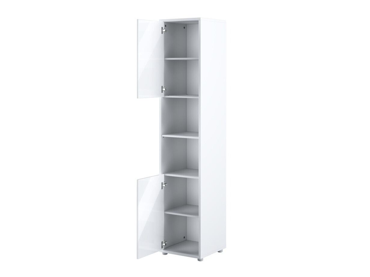 Möbel-Set Concept Pro Lenart XI (Weiss glänzend + Weiss)