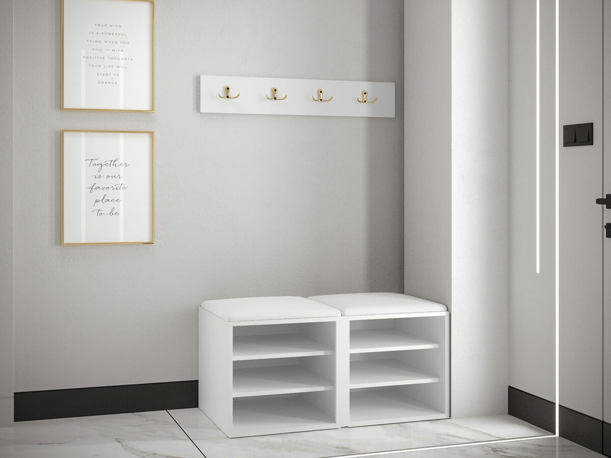 Flurgarnitur Hartford 376 (Weiss)
