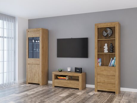 Wohnzimmer-Sets Sonsoru 145 (Eichenholzoptik)