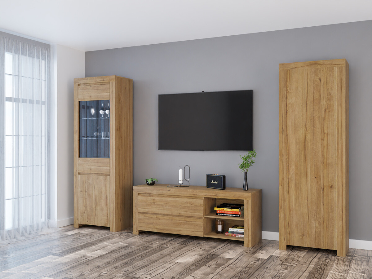 Wohnzimmer-Sets Sonsoru 148 (Eichenholzoptik)