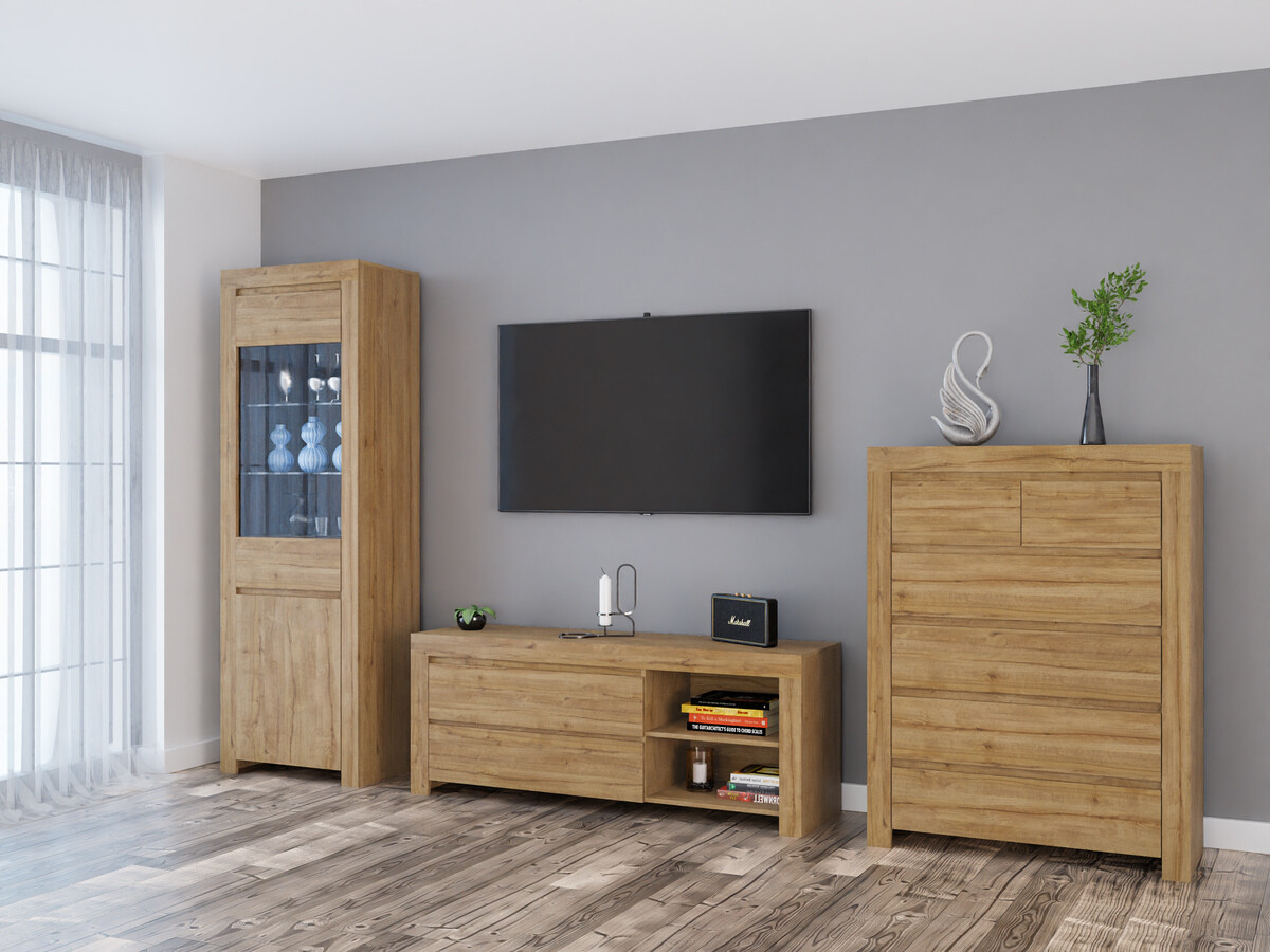 Wohnzimmer-Sets Sonsoru 149 (Eichenholzoptik)