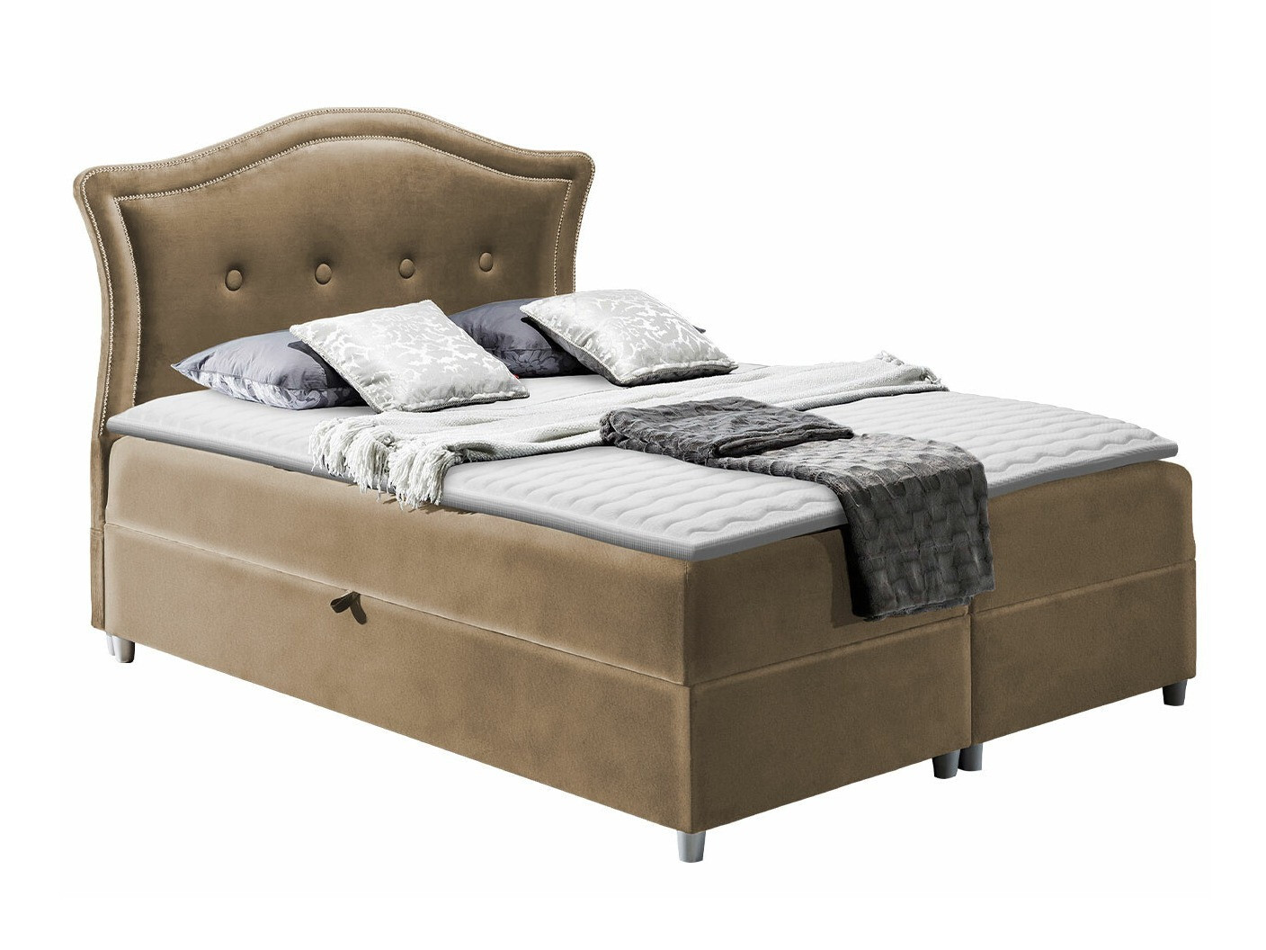 Boxspringbett Baltimore 135 (Magic Velvet 2206)