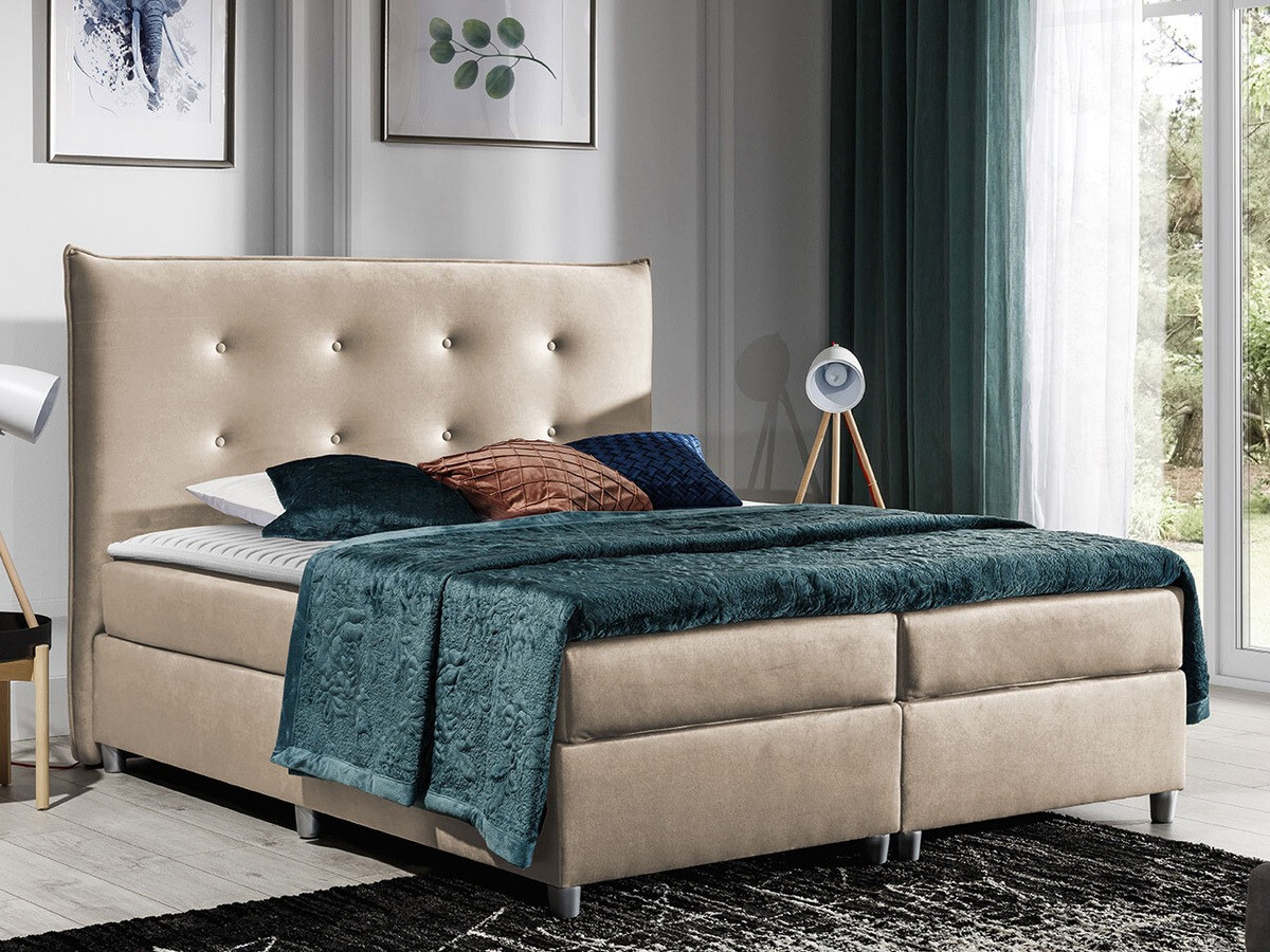Boxspringbett Titulus (Uttario Velvet 2979)