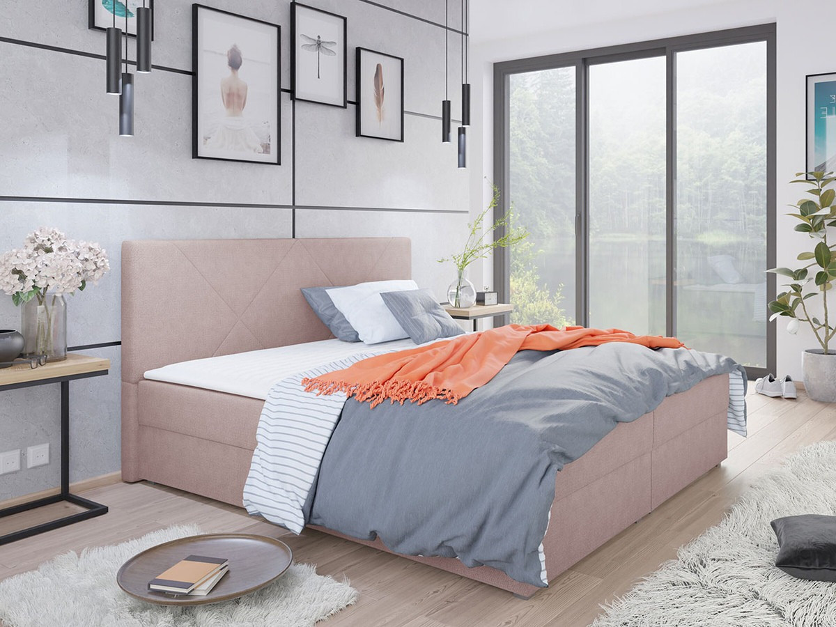 Boxspringbett Memphis 117 (Rico 19)
