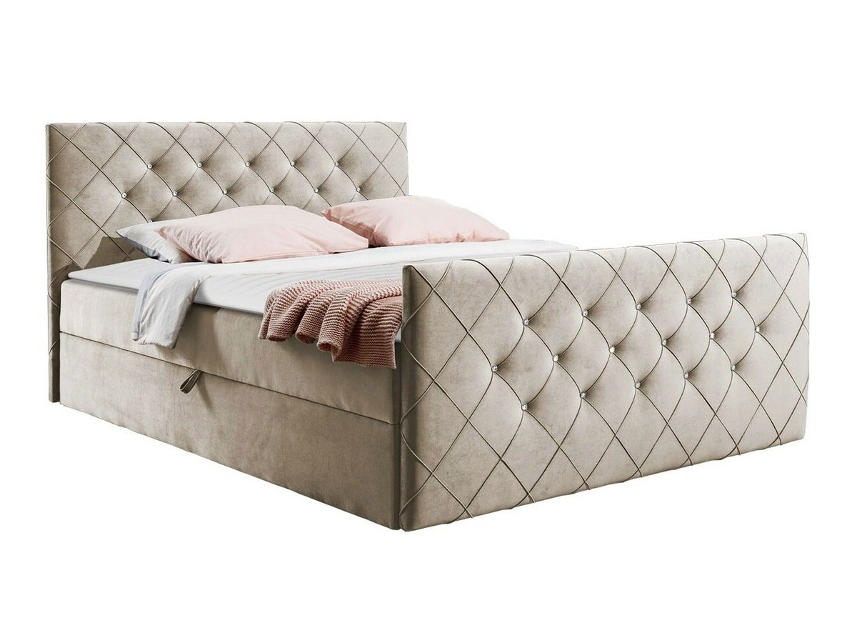 Boxspringbett Carmen (Amor Velvet 4303)