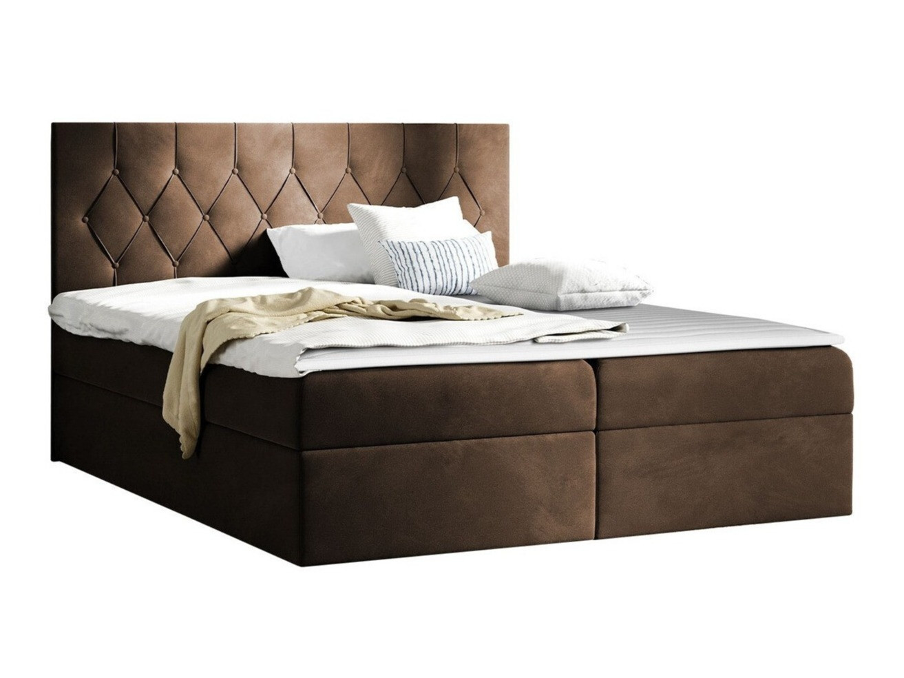 Boxspringbett Baltimore 159 (Mikrofaza 20)
