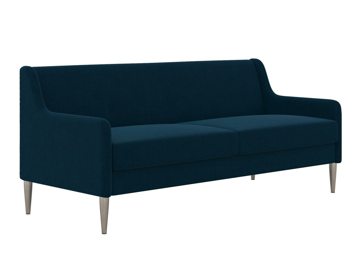 Sofa Tulsa 708 (Blau + Silber)