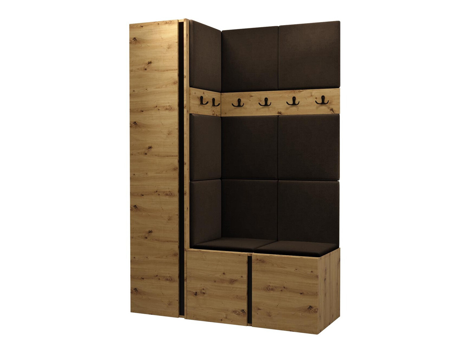 Flurgarnitur Pinis IX (Artisan-Eiche)