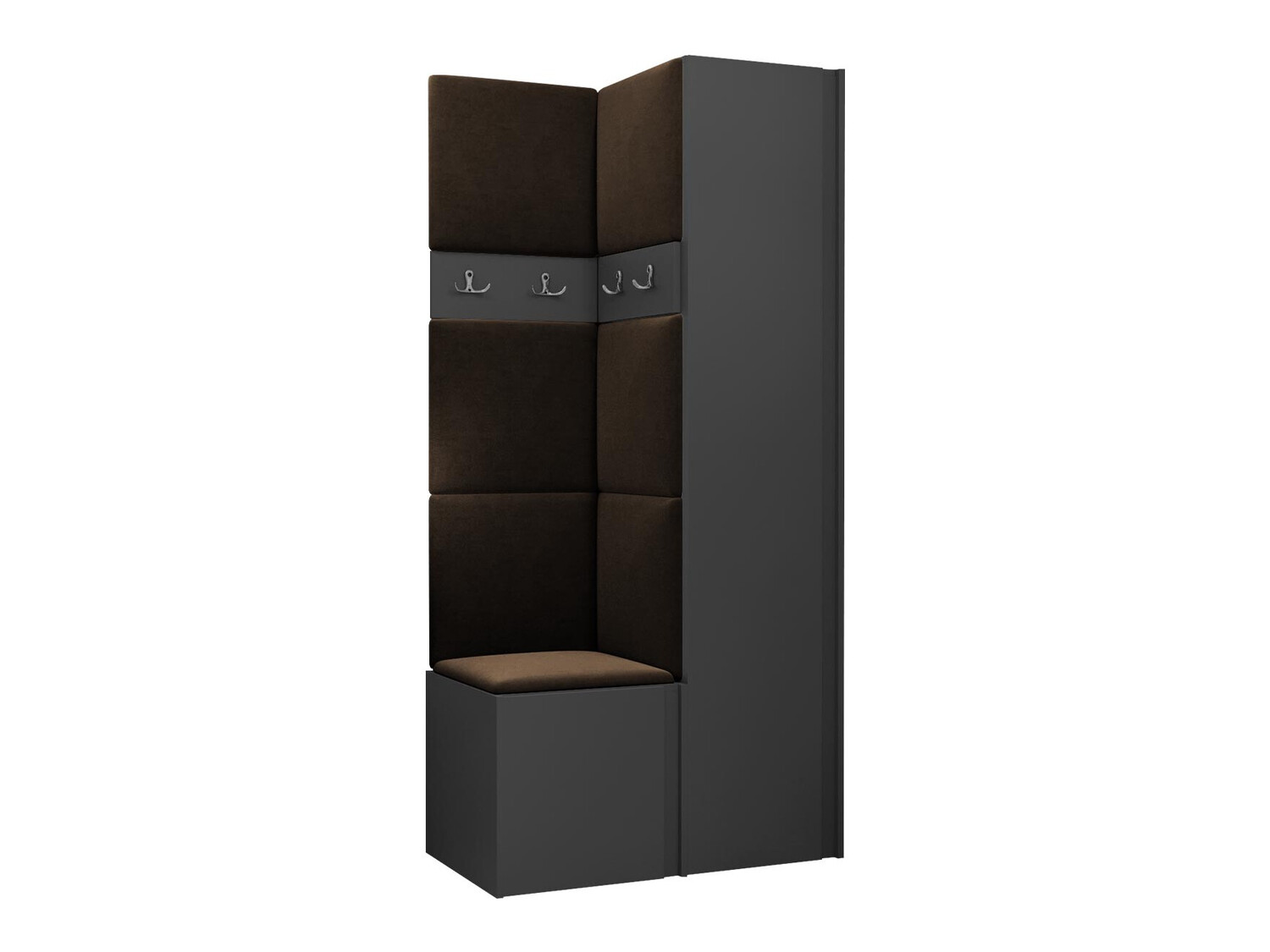 Flurgarnitur Pinis XXIV (Graphit)