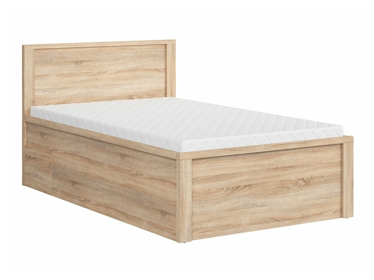 Bett Nolroma 129 (Sonoma-Eiche)