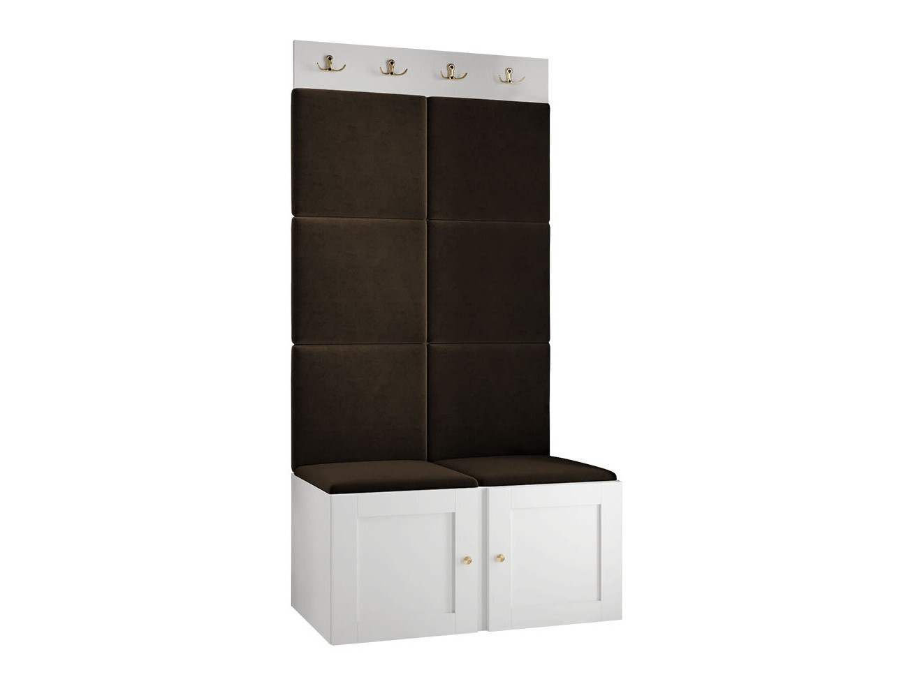 Flurgarnitur Hartford 375 (Weiss)