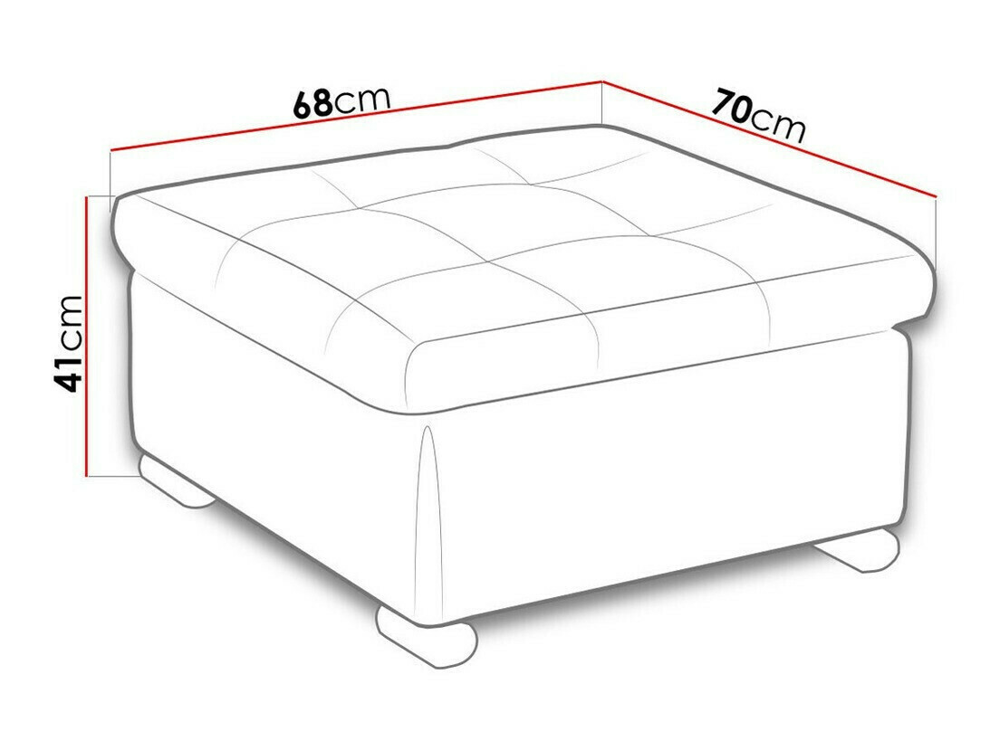 Polstermöbel-Set Comfivo Gemma II (Soft 017 + Lawa 05)