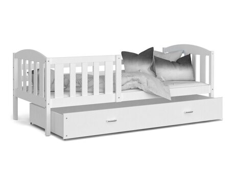 Bett Aurora 126 (Weiss)