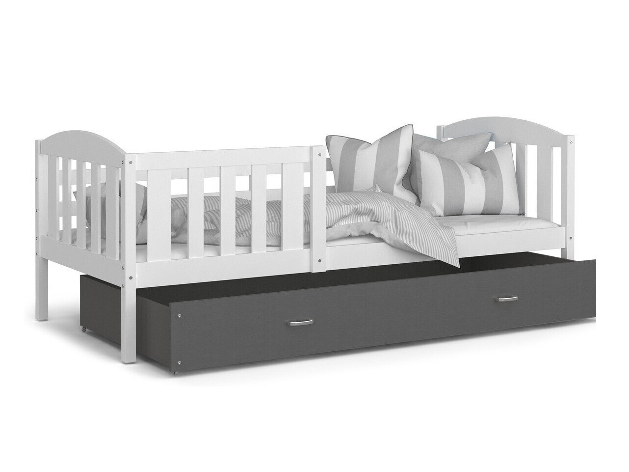 Bett Aurora 126 (Weiss)