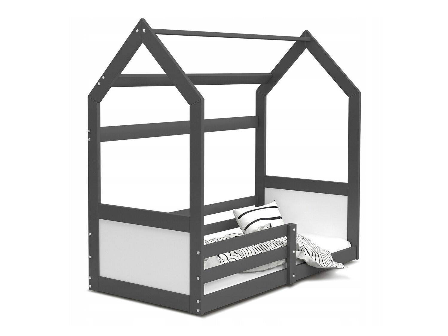 Bett Aurora 174 (Grau)