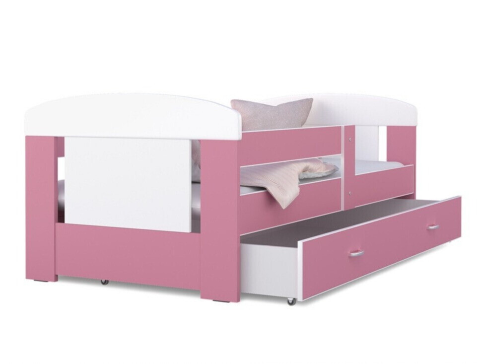 Bett Tentive 100 (Rosa + Weiss)