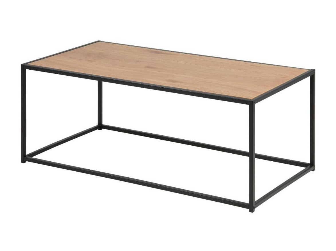 Couchtisch Norsica Sevferi 147 (Wildeichenholzoptik + Schwarz)