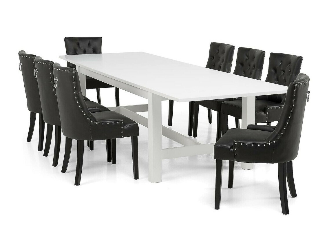 Esszimmergarnitur Scandinavian Choice 574 (Schwarz)