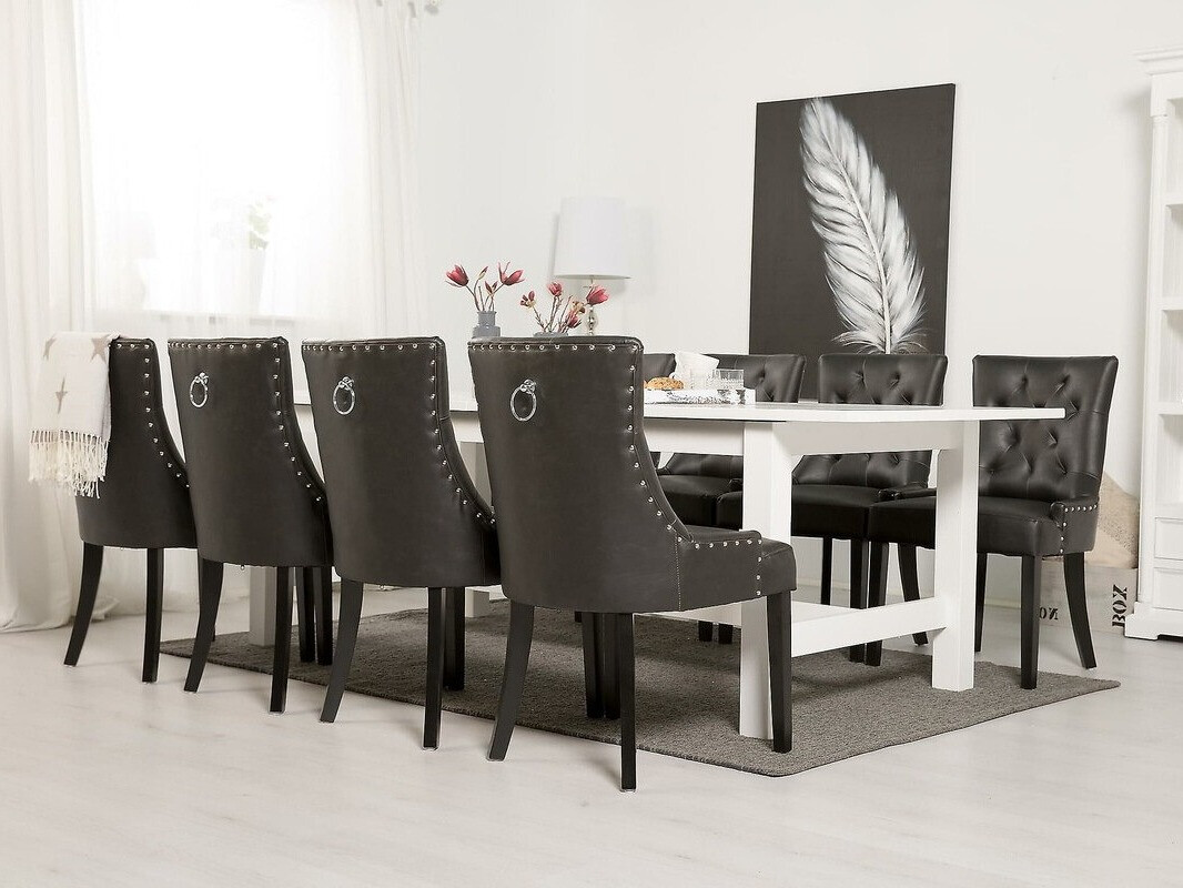 Esszimmergarnitur Scandinavian Choice 574 (Schwarz)