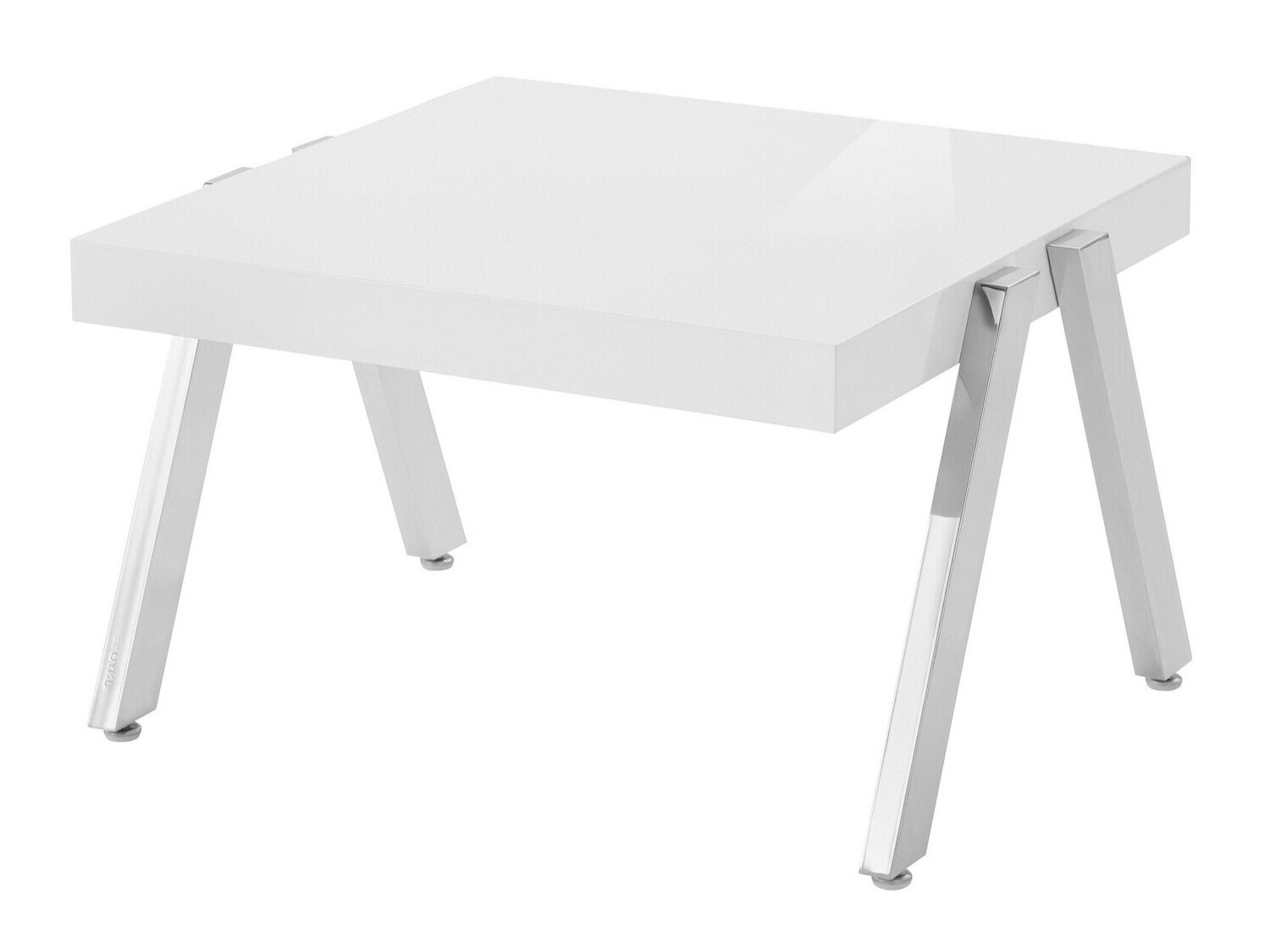 Couchtisch Denton 528 (Weiss + Grau)