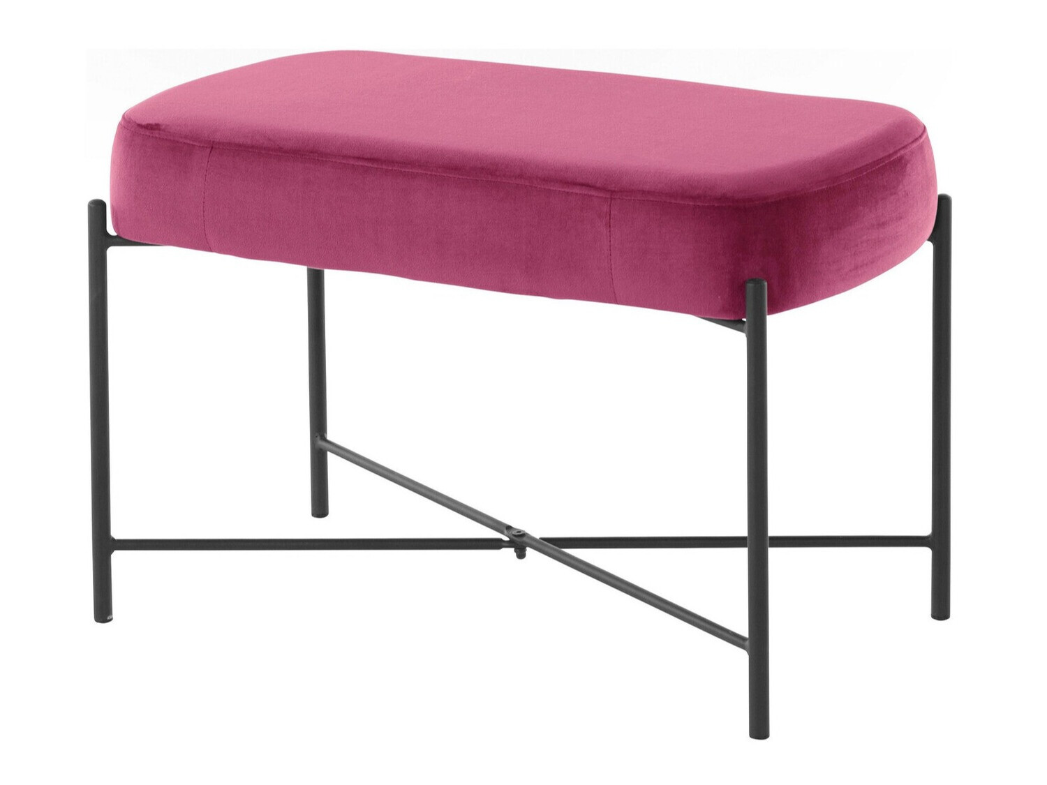Polsterbank Denton 226 (Rosa + Schwarz)