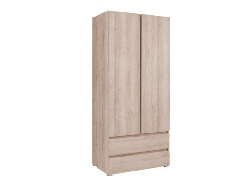 Kleiderschrank Cirdora 101 (Sonoma eichenholz)