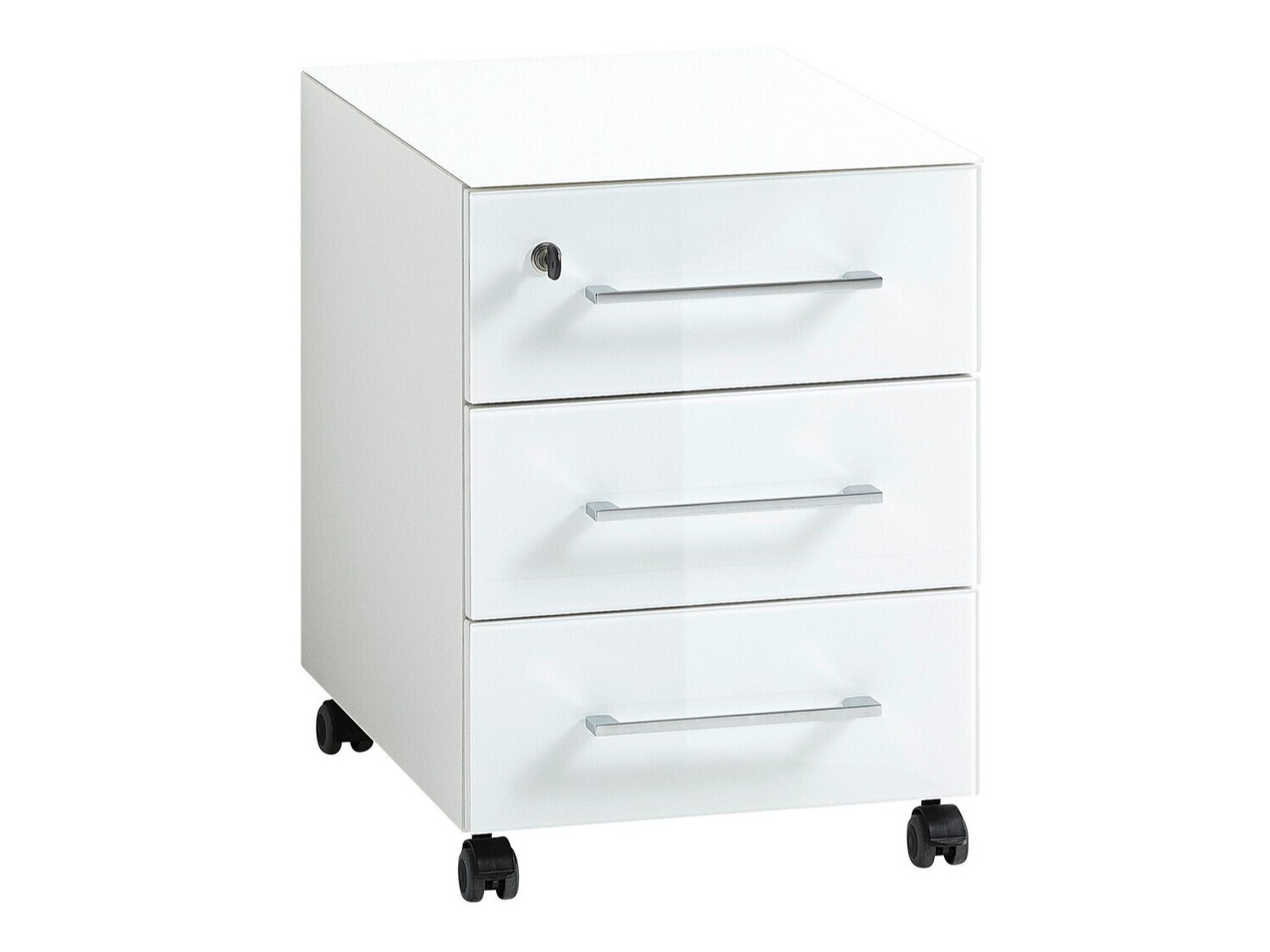 Schubladenblock Catcamu 101 (Weiss glänzend)