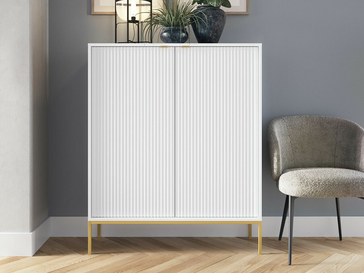 Schrank Lima L101 (Weiss + Gold)