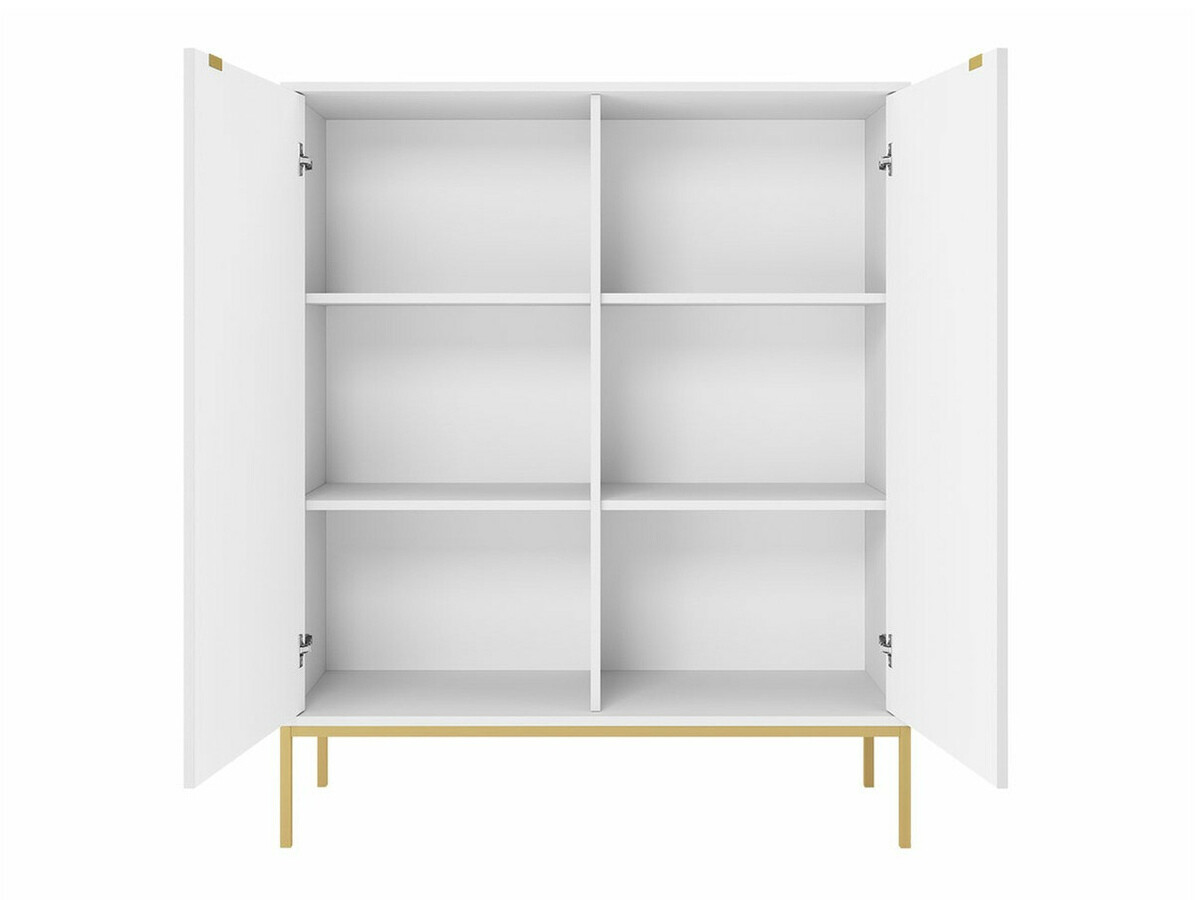 Schrank Lima L101 (Weiss + Gold)