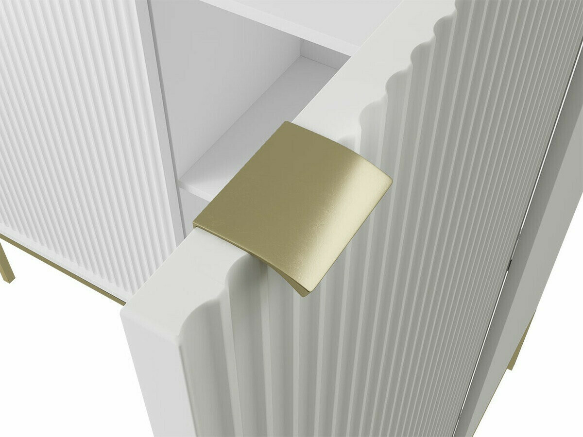 Schrank Lima L101 (Weiss + Gold)