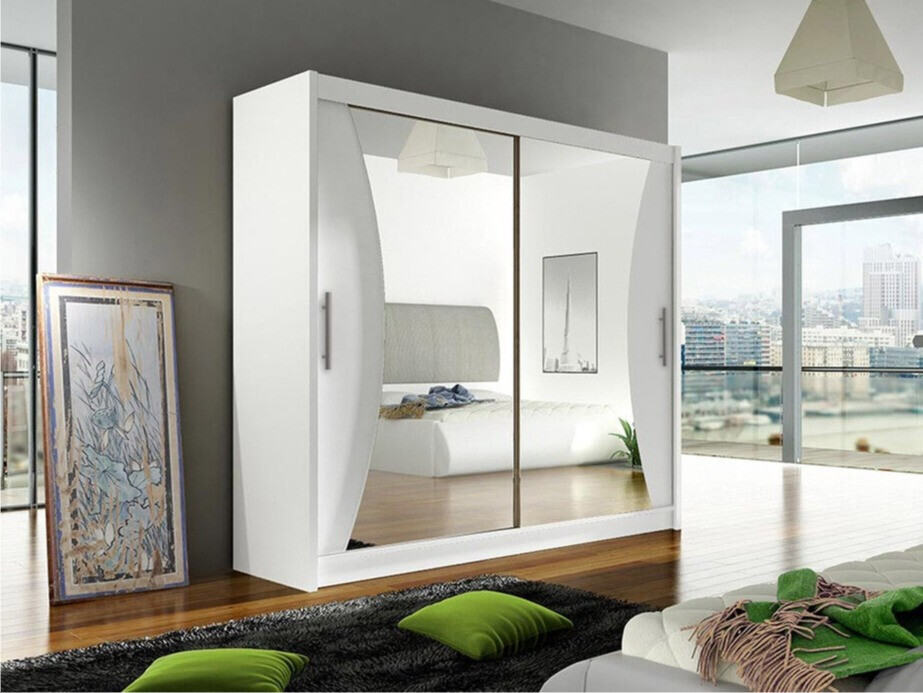 Kleiderschrank Closico Pallor V (Weiss)