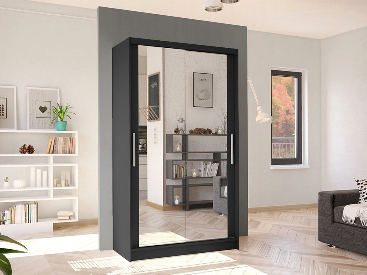 Kleiderschrank Closico Structor VII (Schwarz)