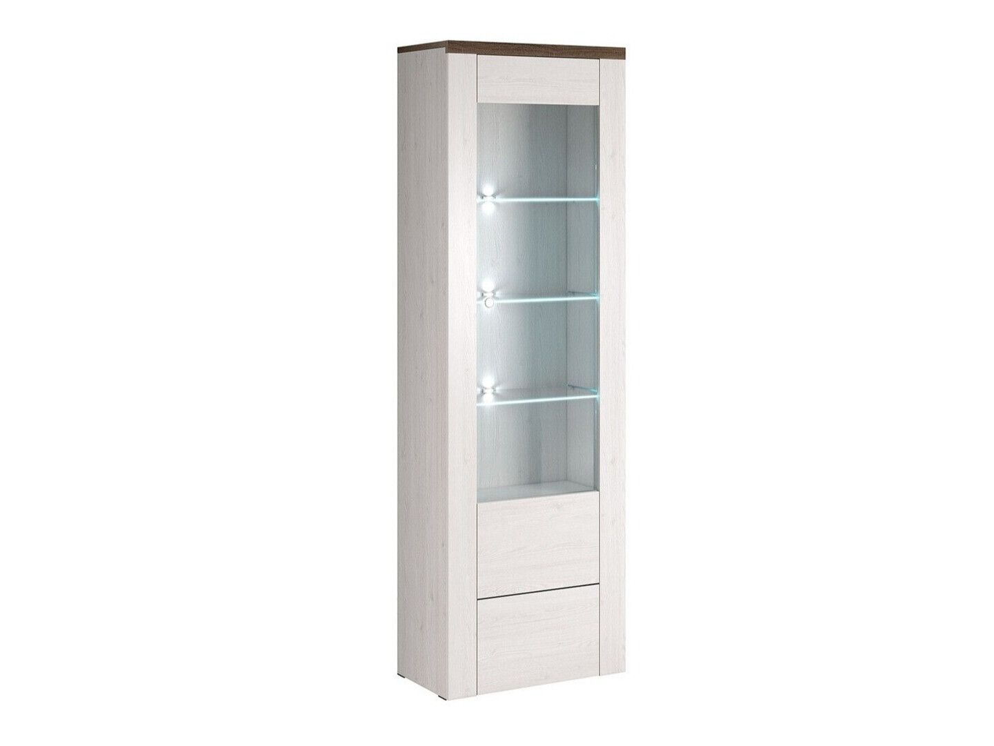 Regal Salelbo 102 (Sibu-Lärche + Trüffel eiche)