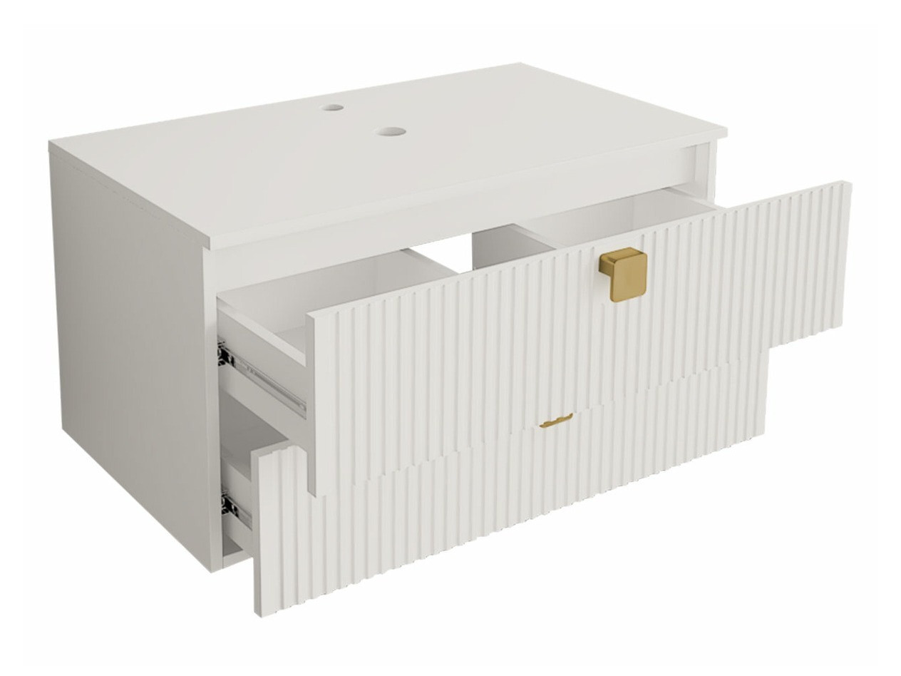 Hängeschrank für Waschbecken Panium (Schwarz)