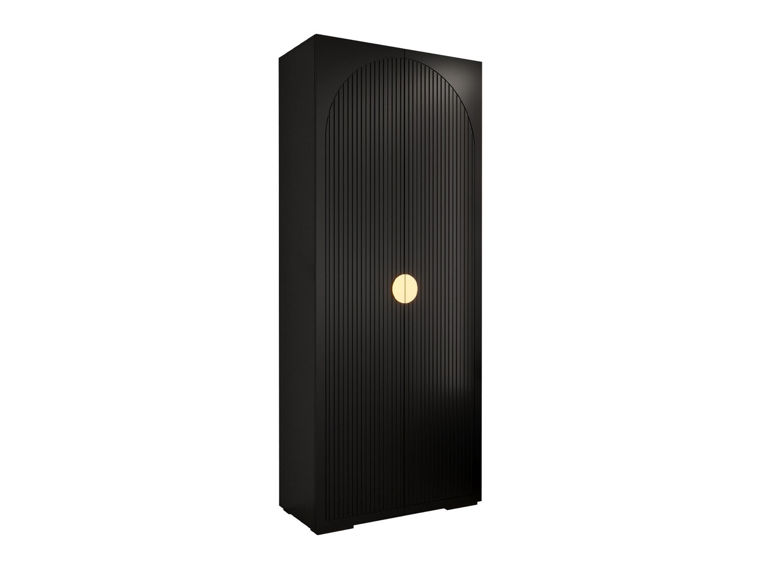 Kleiderschrank Hartford 405 (Schwarz)